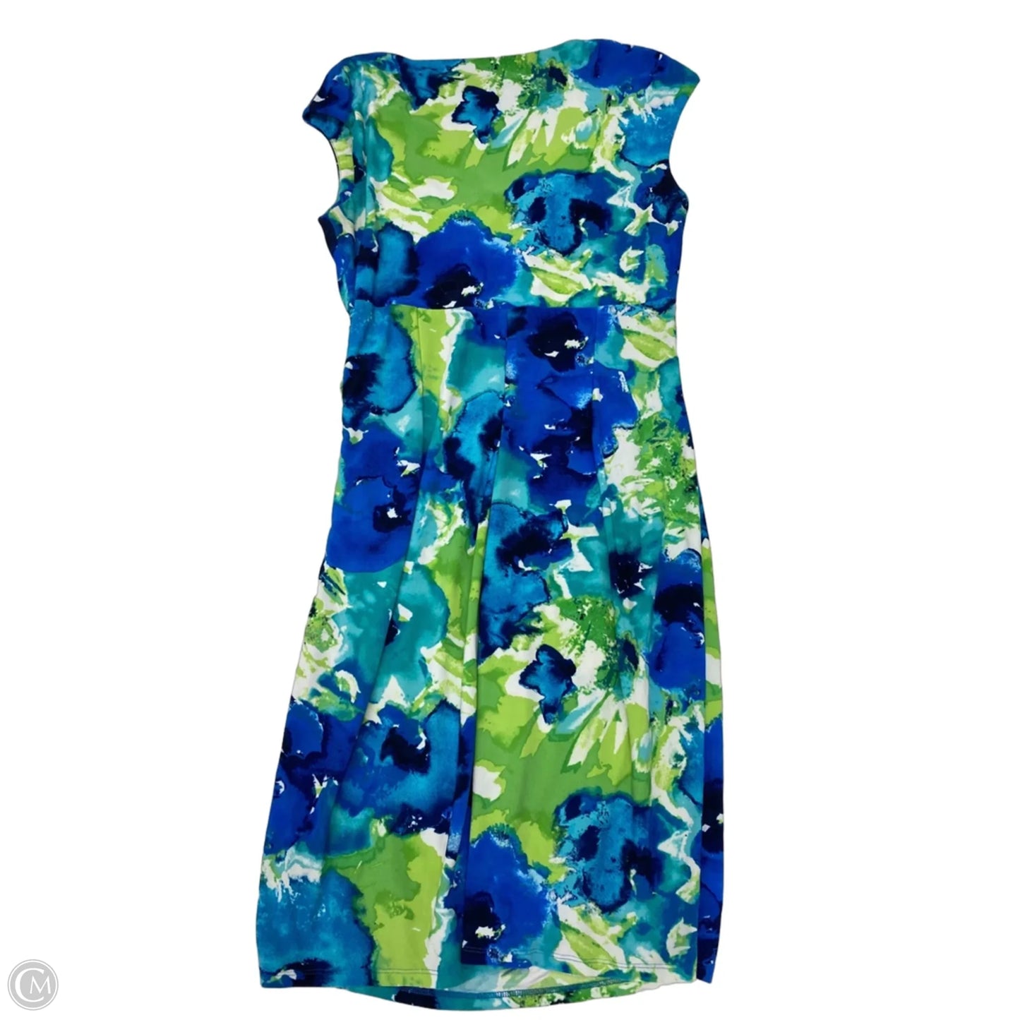 Dress Work By Lauren By Ralph Lauren In Blue, Size: M