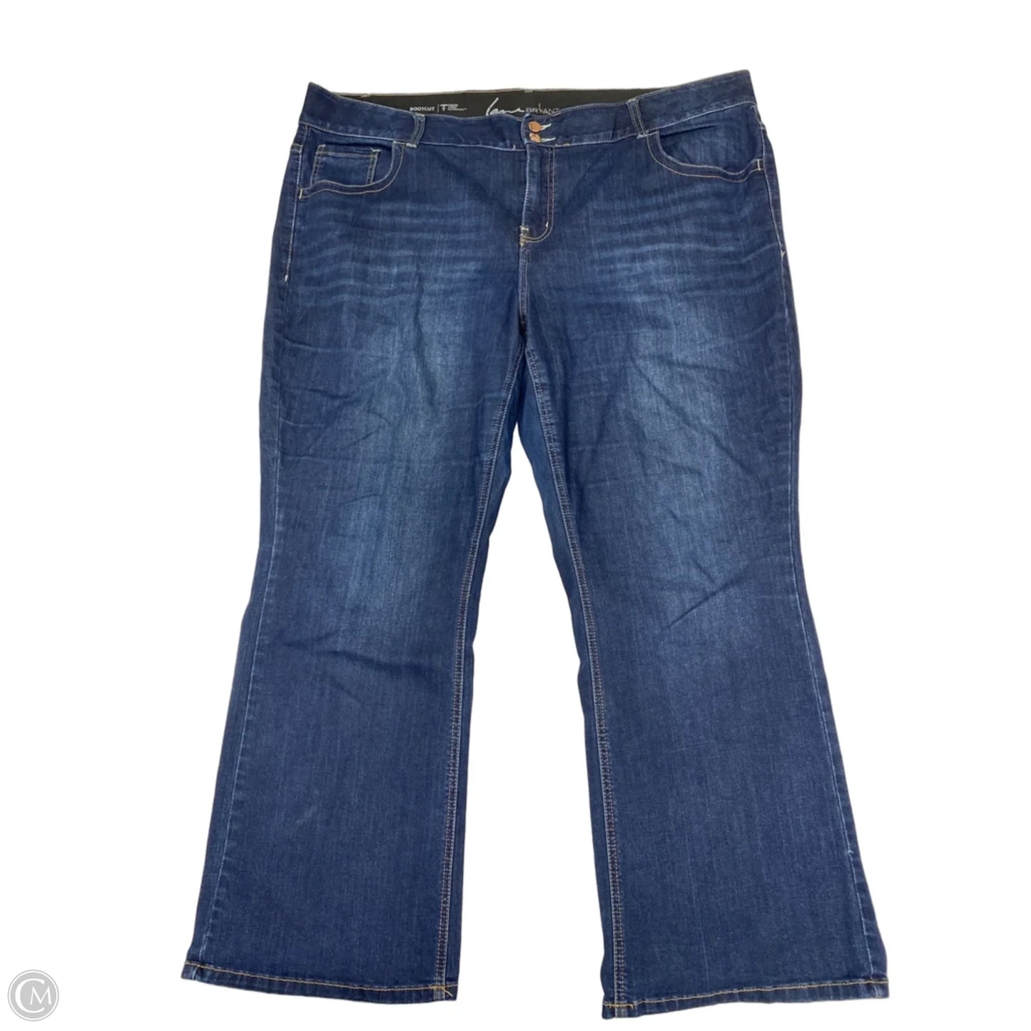 Jeans Boot Cut By Lane Bryant In Blue Denim, Size: 22