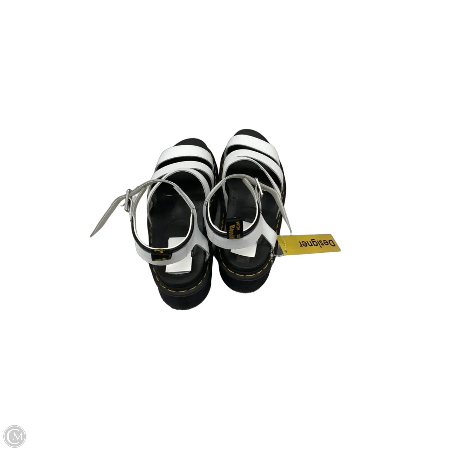 Sandals Designer By Dr Martens In White, Size: 10