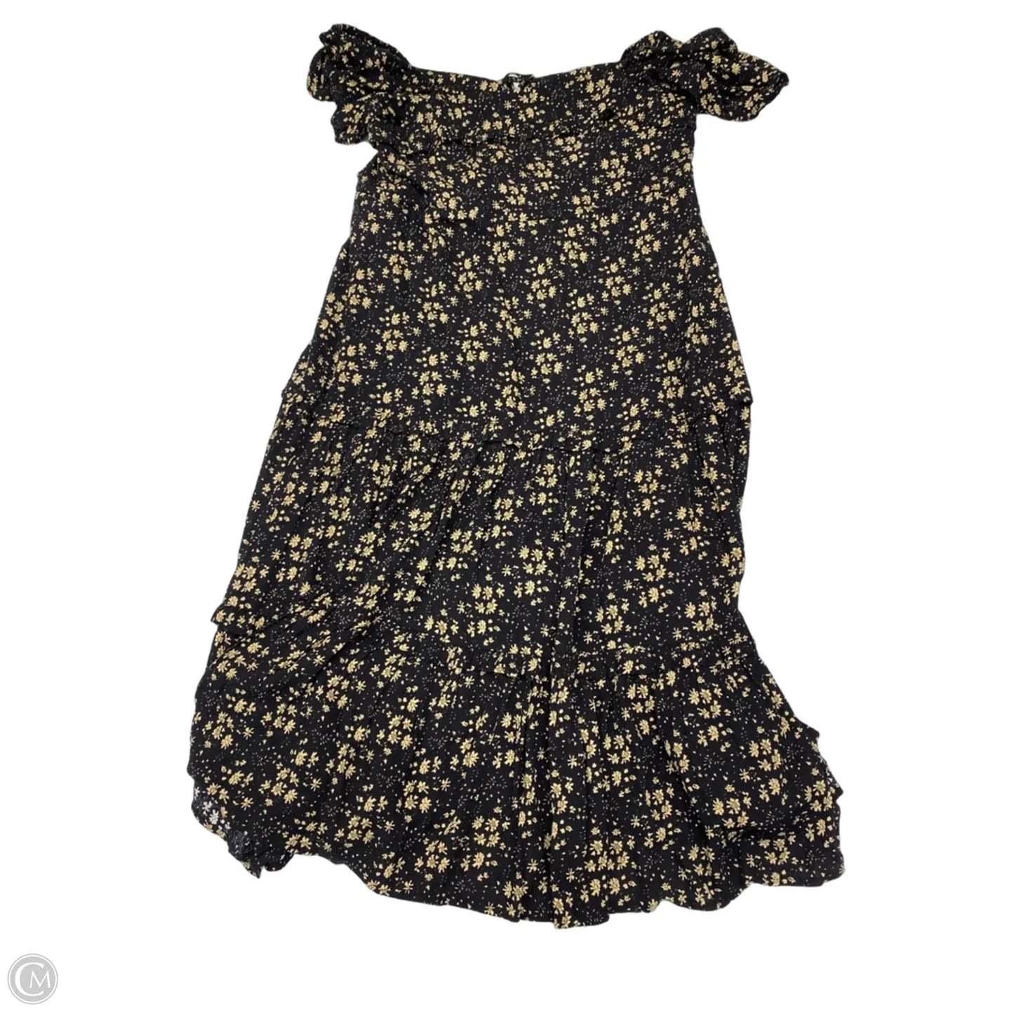 Dress Casual Maxi By Lulus In Black & Tan, Size: M