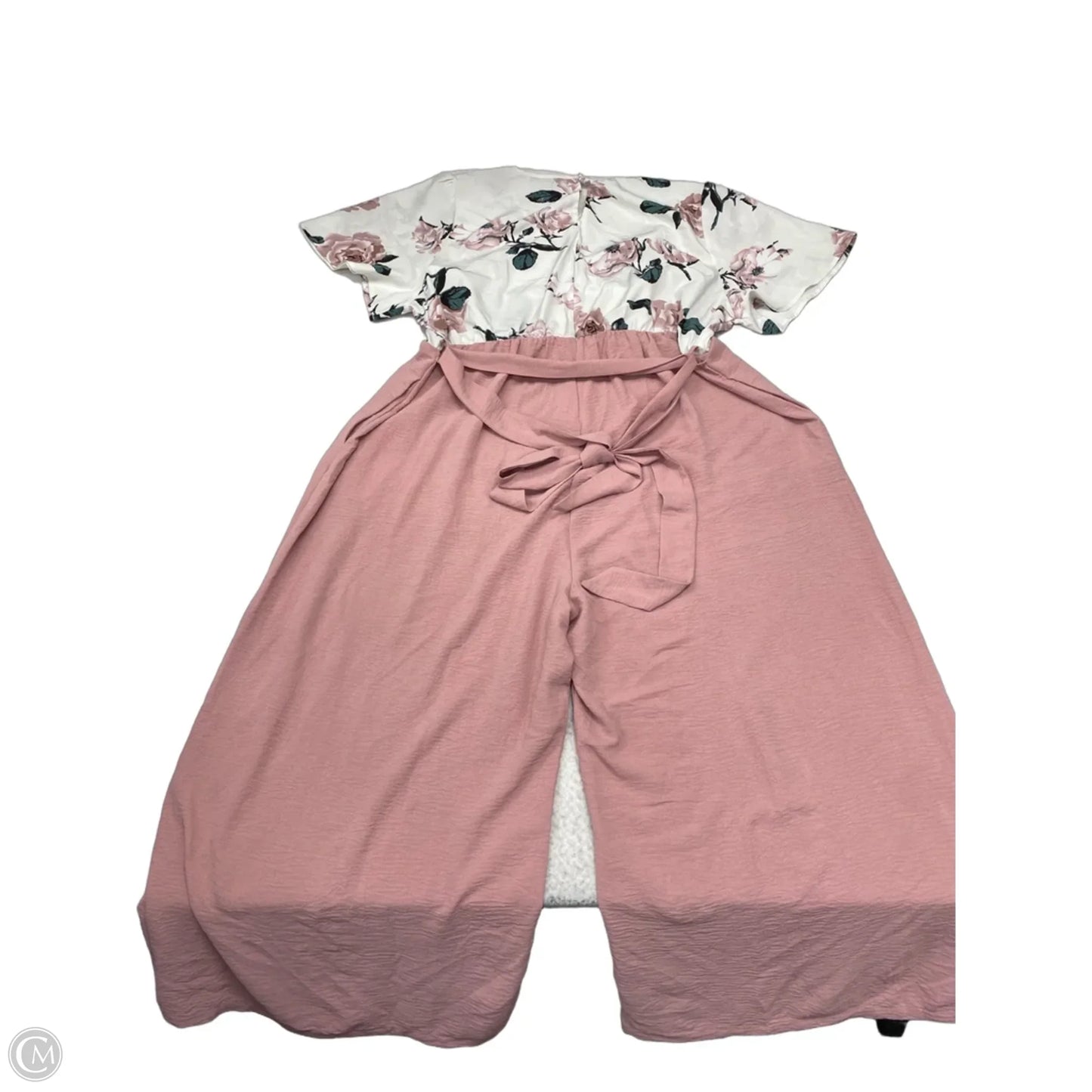 Jumpsuit By Bloomchic In Pink, Size: 3x