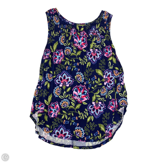 Top Sleeveless Basic By Lane Bryant In Floral Print, Size: 3x