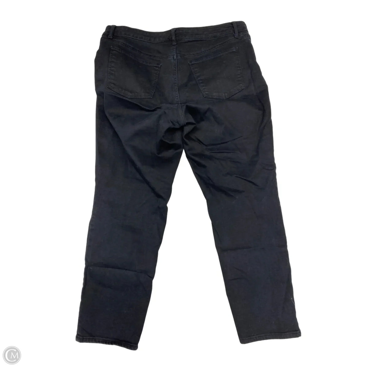 Jeans Boyfriend By Talbots In Black, Size: 14p