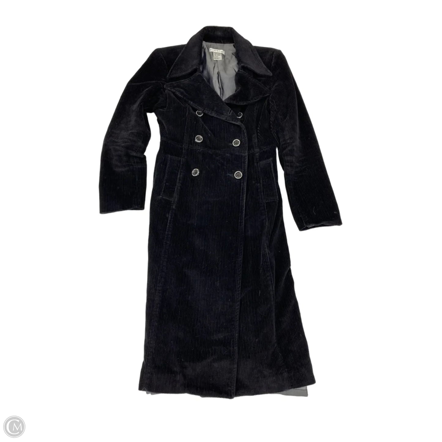 Coat Trench Coat By Bebe In Black, Size: Xs