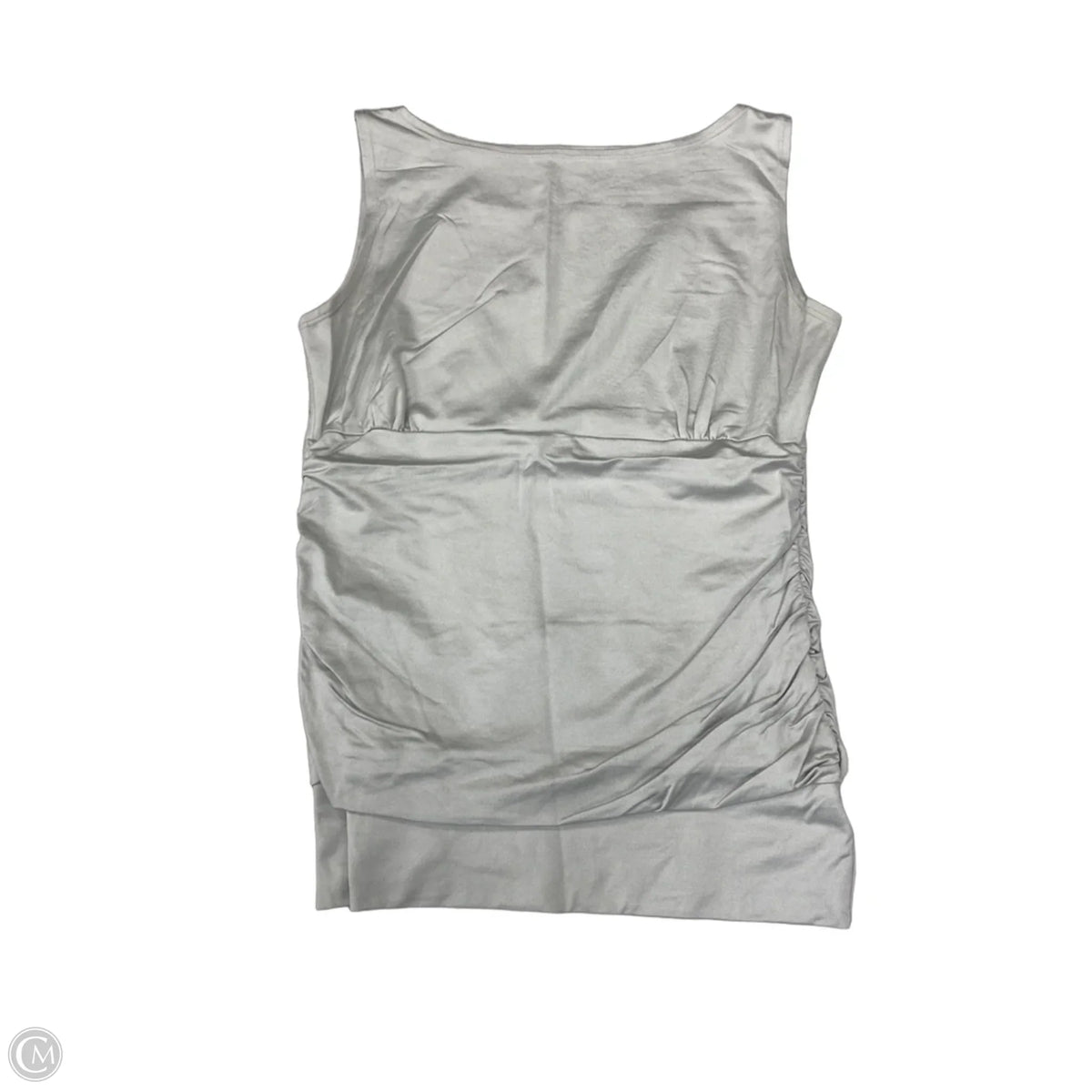 Top Sleeveless By Clothes Mentor In Grey, Size: M