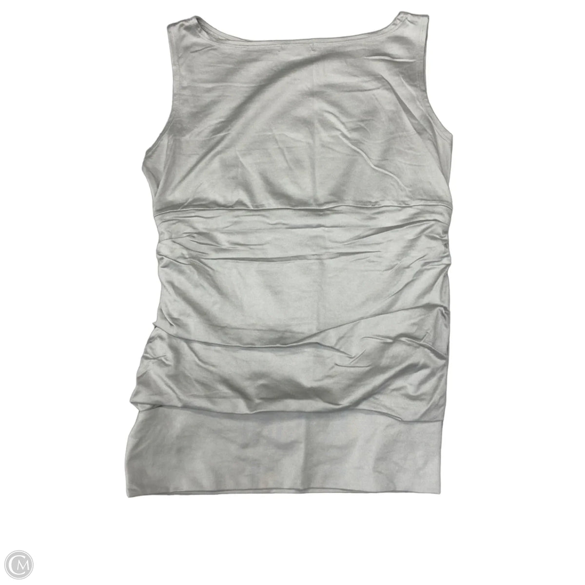 Top Sleeveless By Clothes Mentor In Grey, Size: M