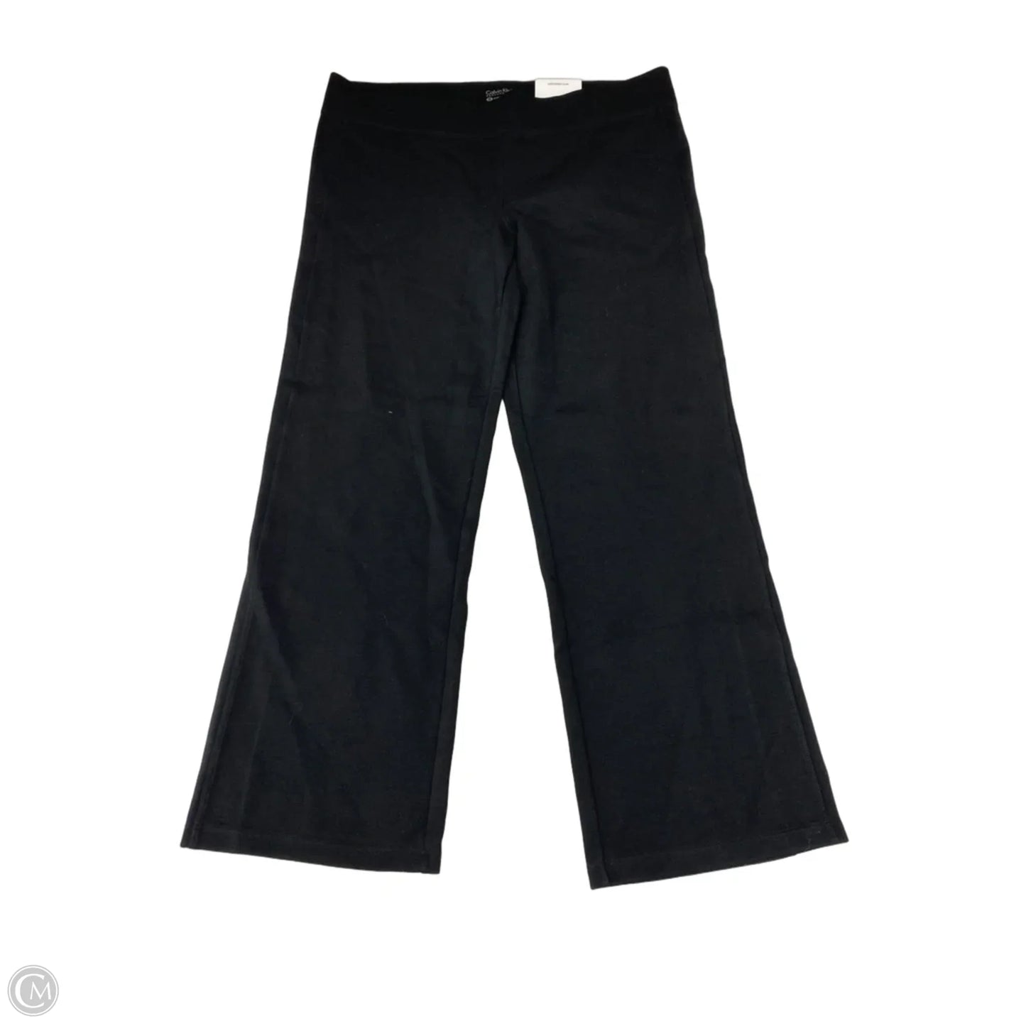Athletic Leggings Capris By Calvin Klein In Black, Size: Xl
