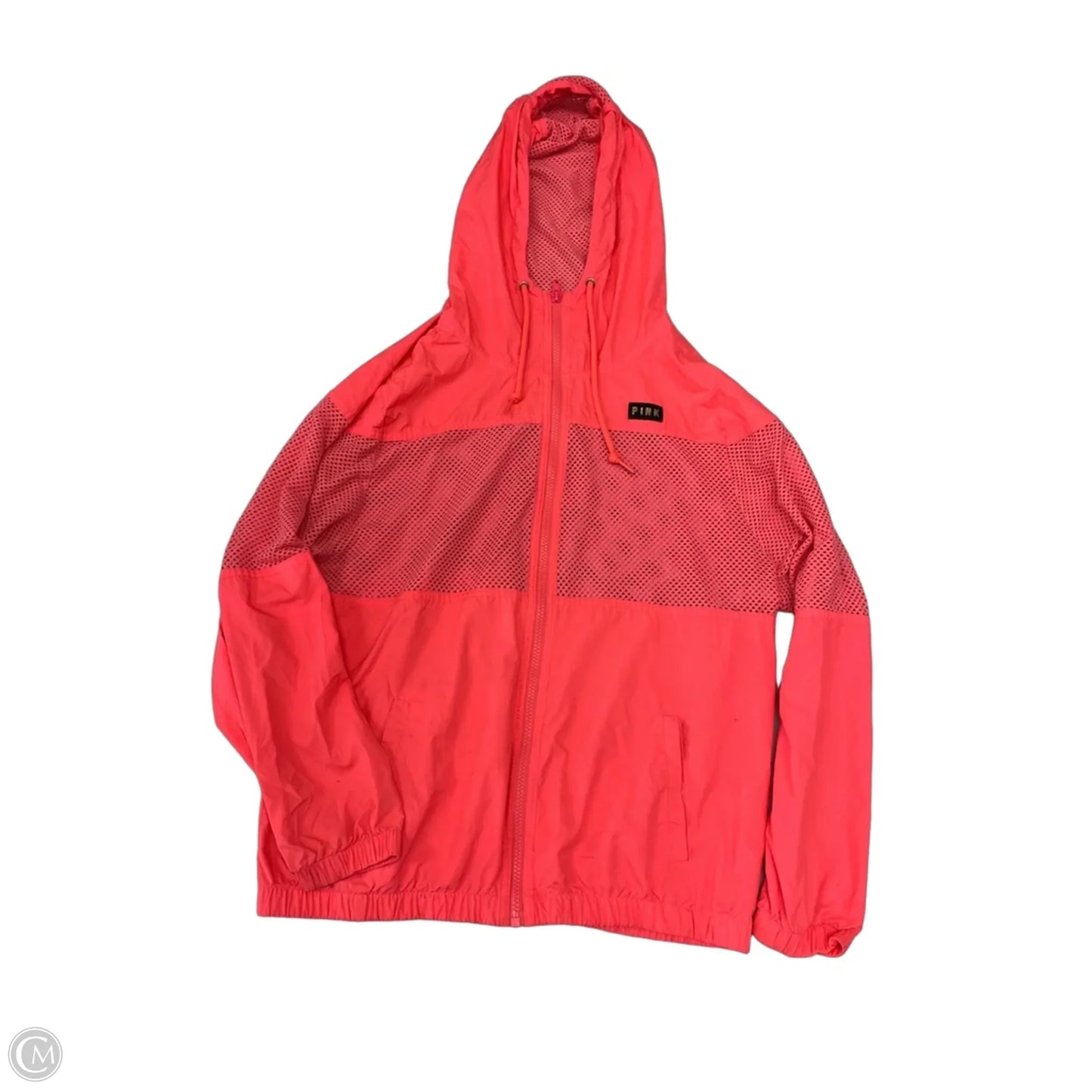 Athletic Jacket By Pink In Pink, Size: Xs