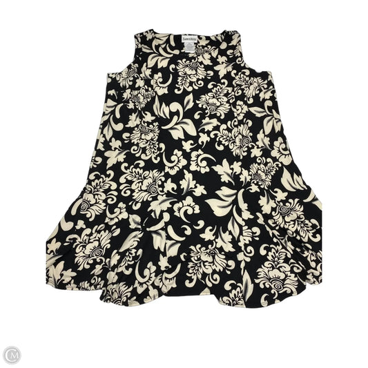 Dress Work By Dannyandnicole In Black & Cream, Size: 3x