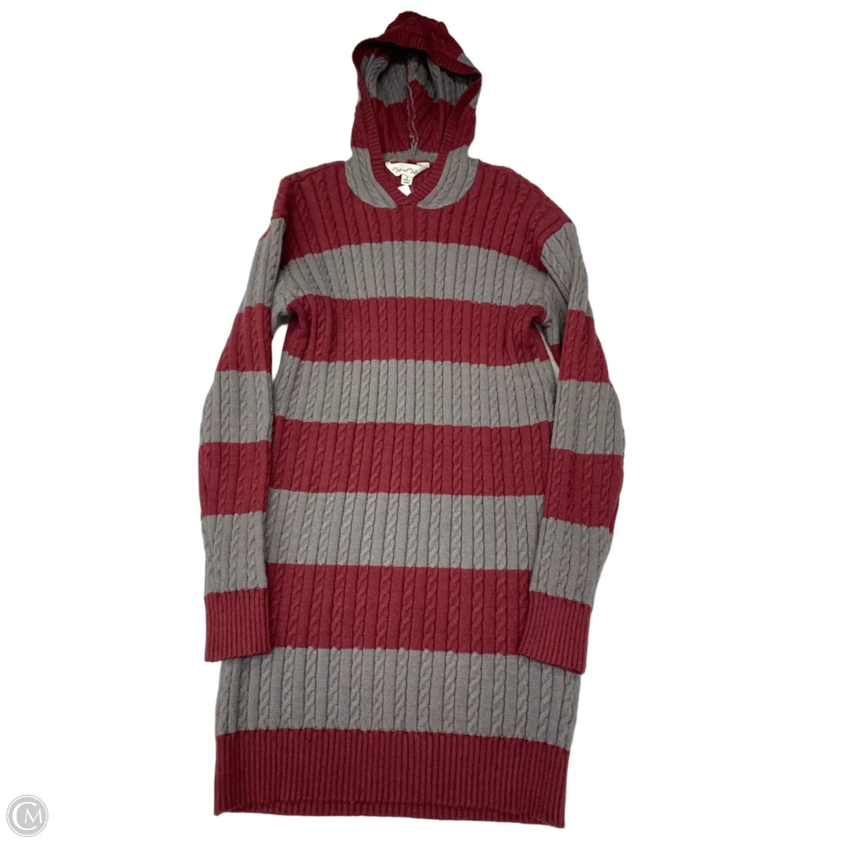 Dress Sweater By Clothes Mentor In Striped Pattern, Size: S