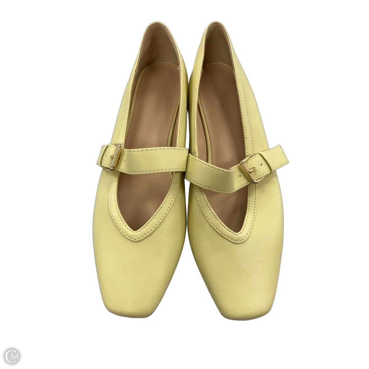Shoes Flats By Loft In Yellow, Size: 8