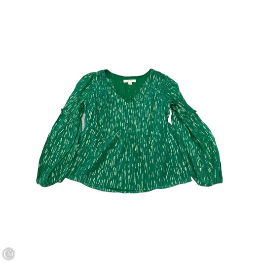 Blouse Designer By Lilly Pulitzer In Green, Size: M