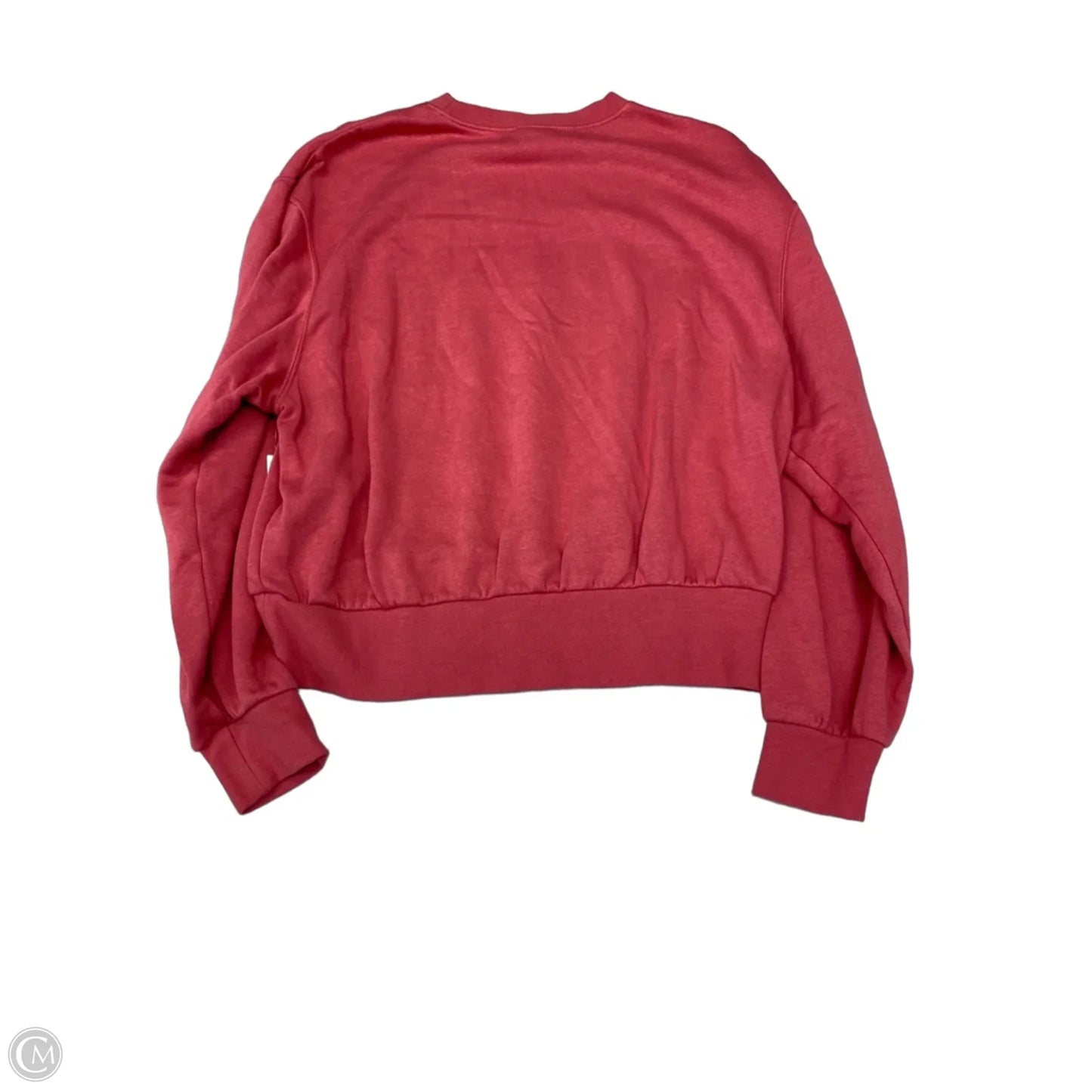 Sweatshirt Crewneck By Nike In Pink, Size: L