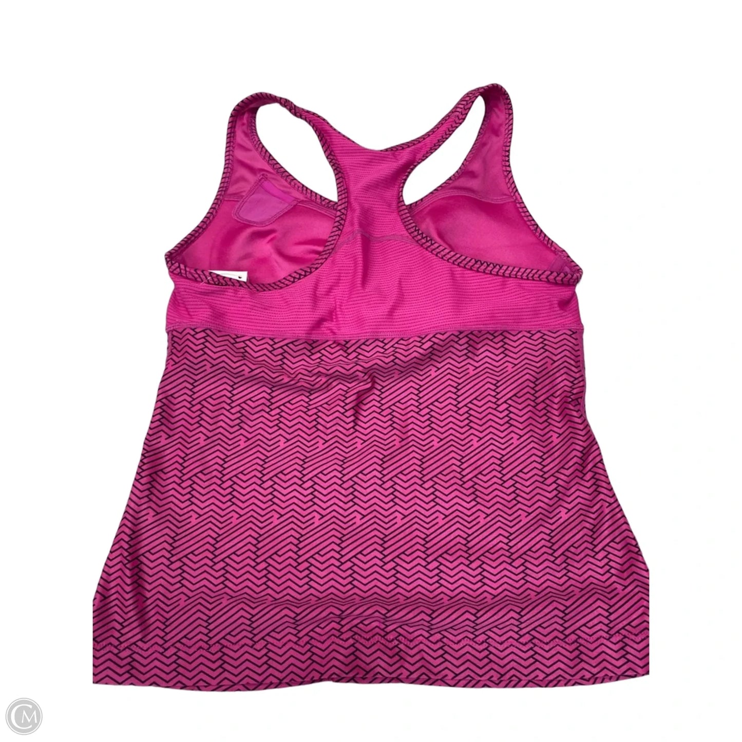 Athletic Tank Top By Nike In Pink, Size: M