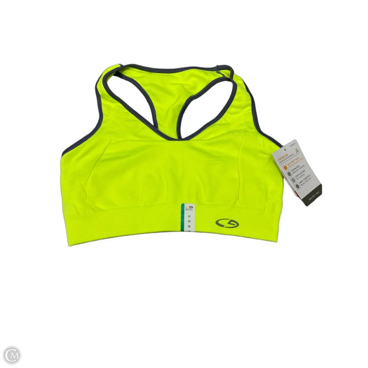 Athletic Bra By Champion In Yellow, Size: M