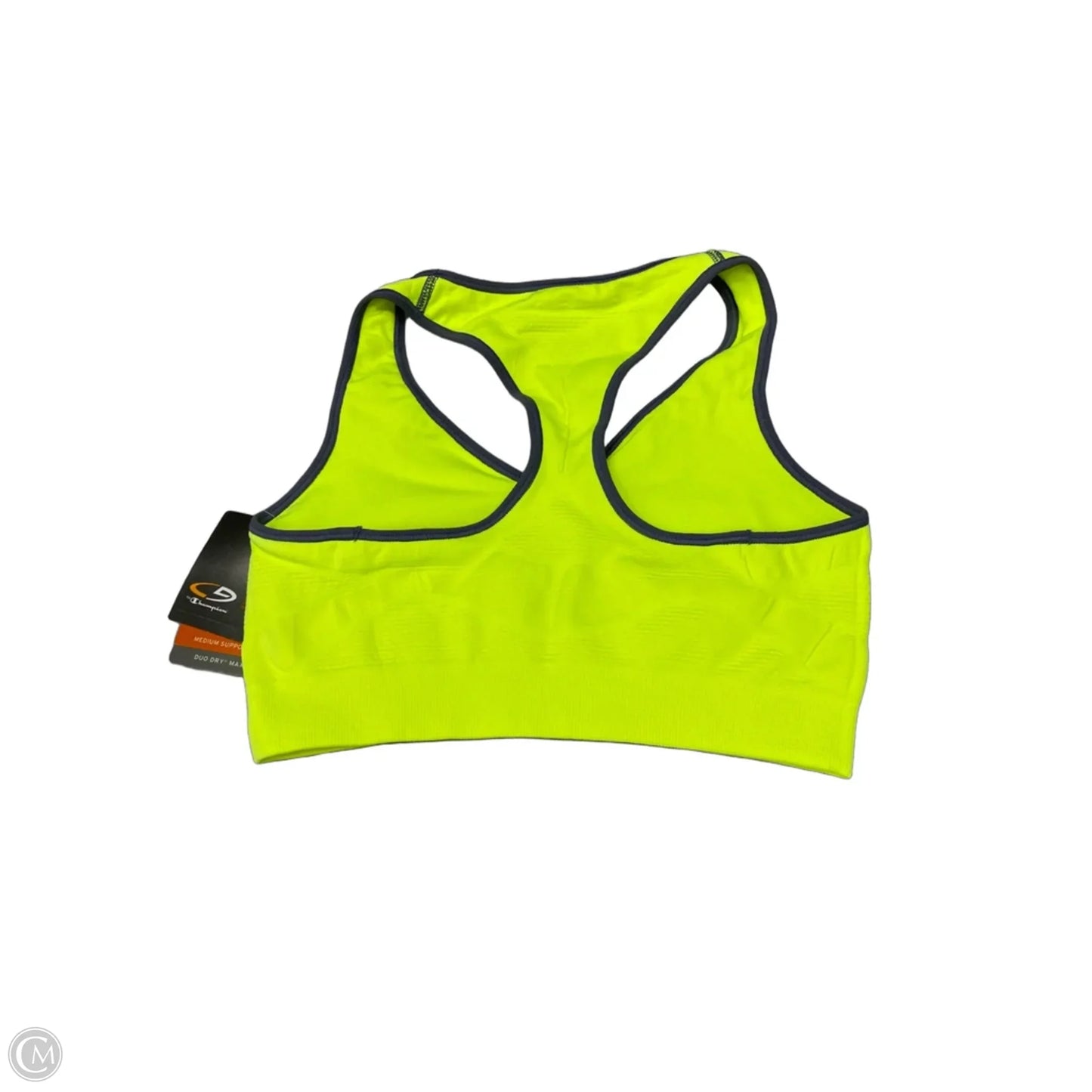Athletic Bra By Champion In Yellow, Size: M