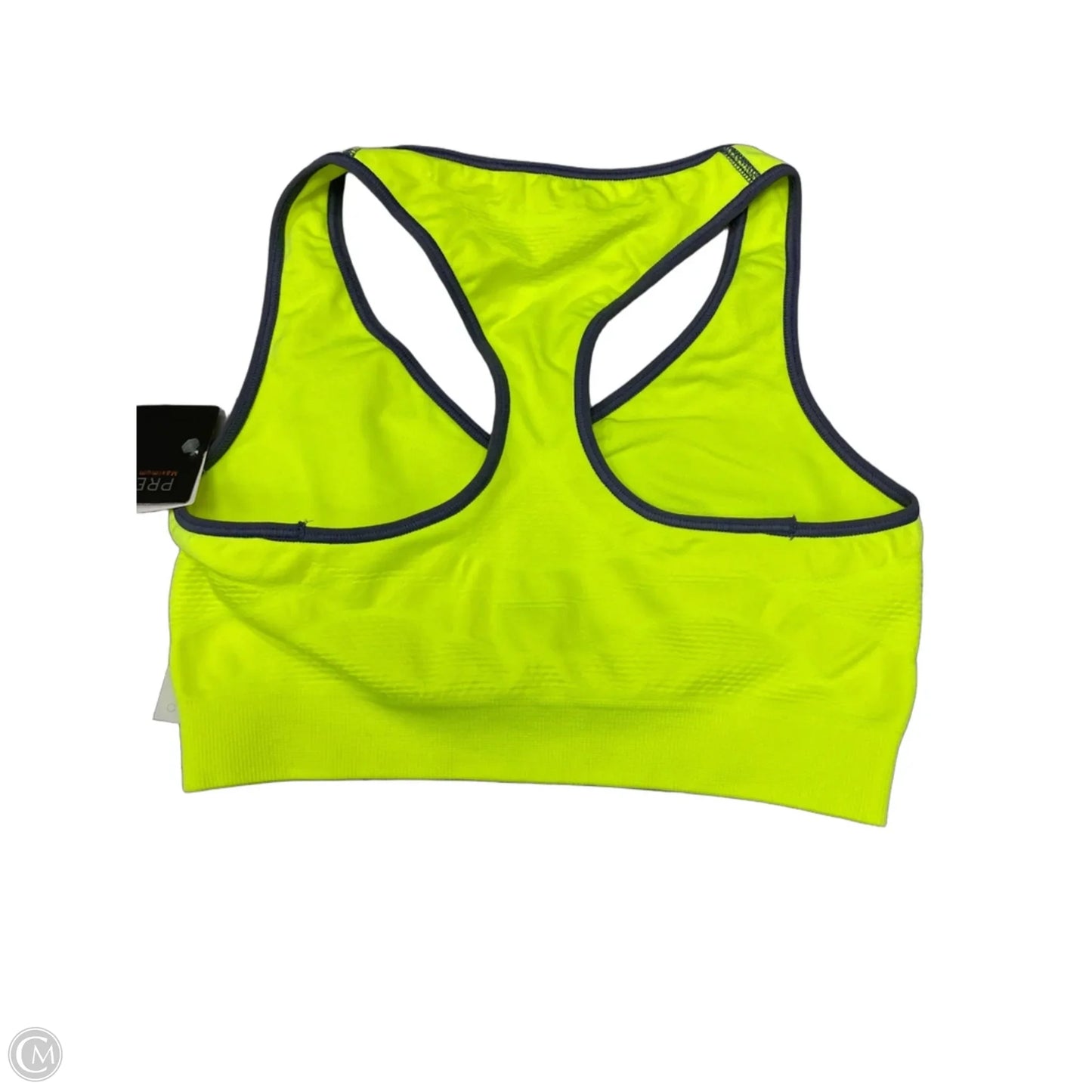 Athletic Bra By Champion In Yellow, Size: M