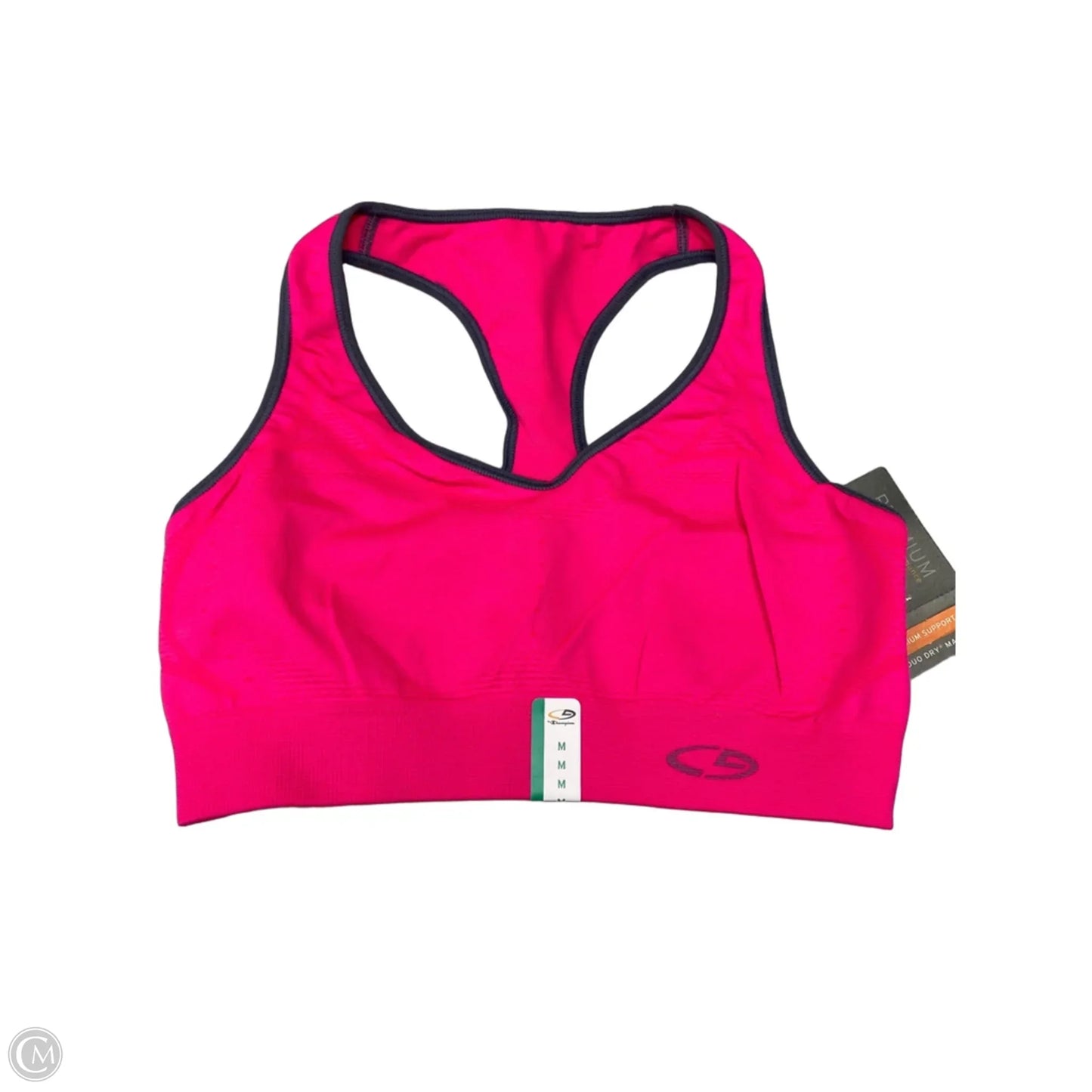 Athletic Bra By Champion In Pink, Size: M