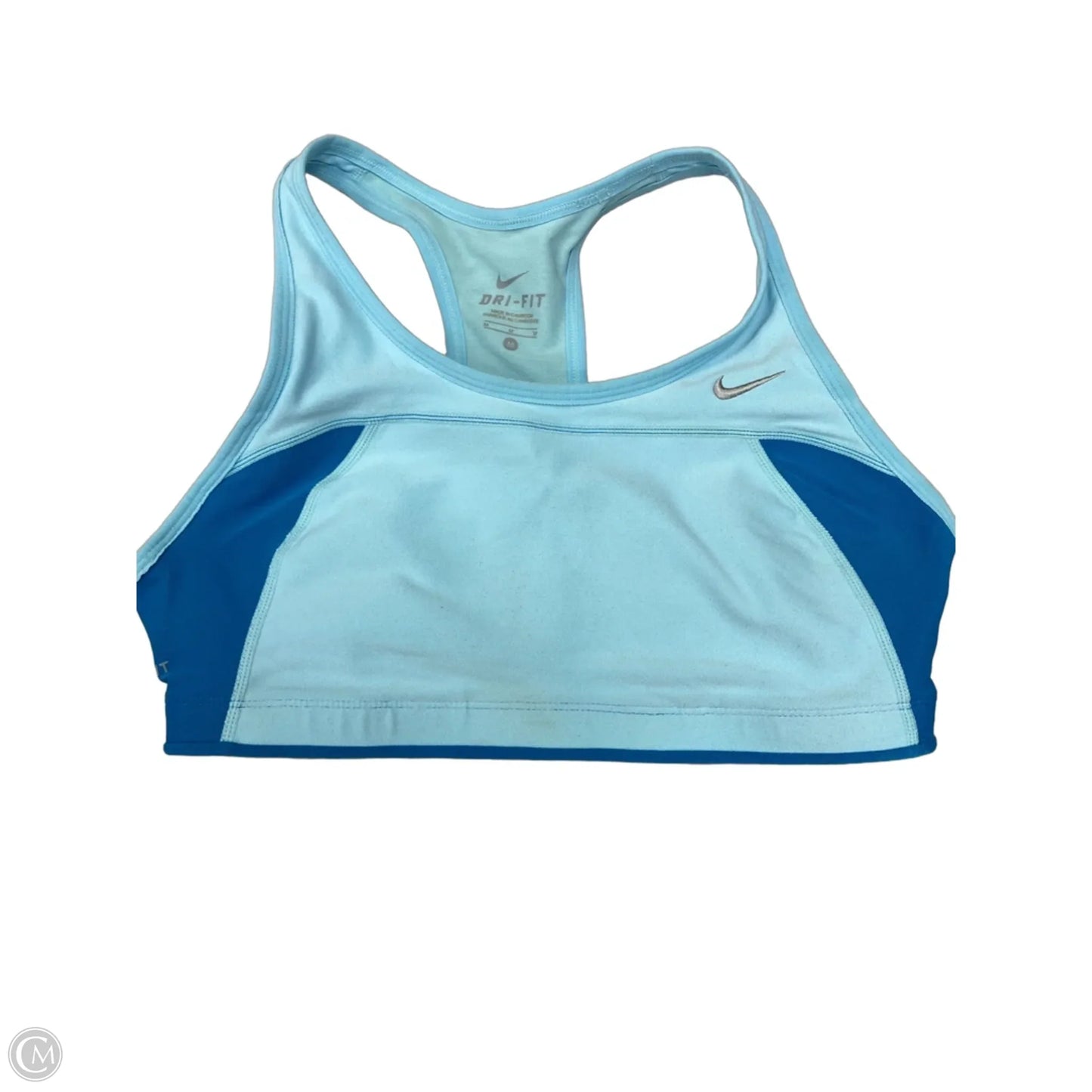 Athletic Bra By Nike In Blue, Size: M