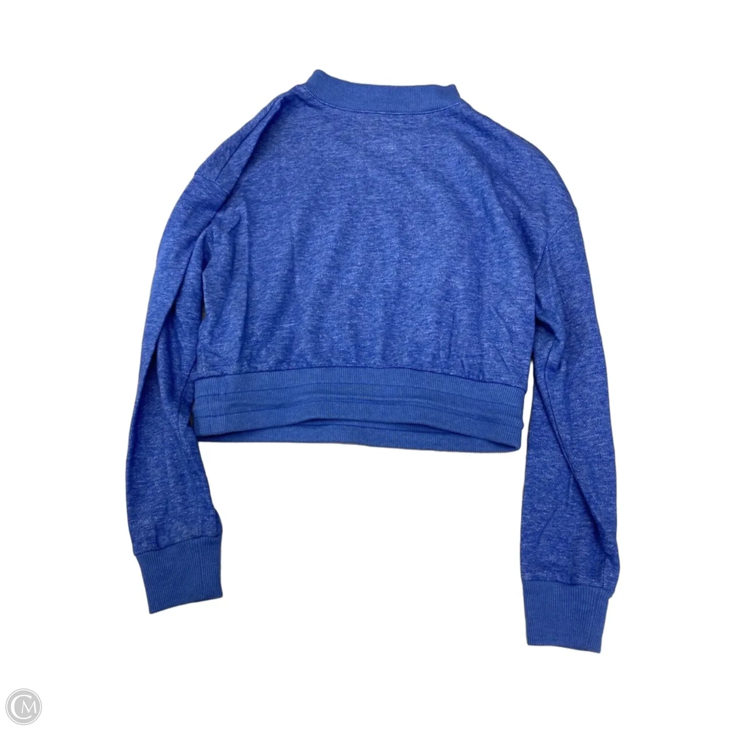 Sweatshirt Collar By Clothes Mentor In Blue, Size: S