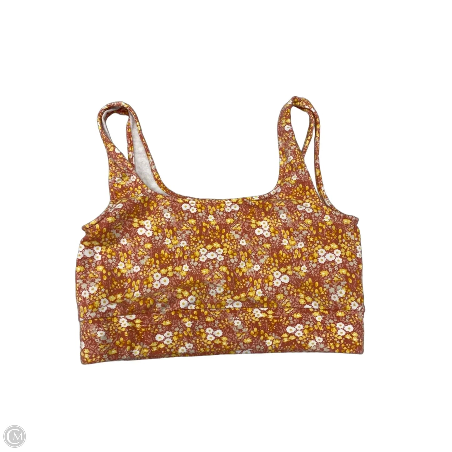 Athletic Bra By Loft In Floral Print, Size: S