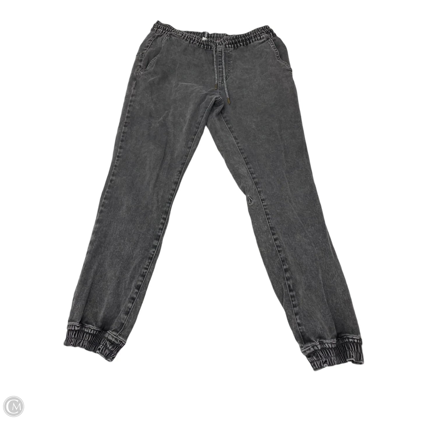 Pants Joggers By Volcom In Grey Denim, Size: 8