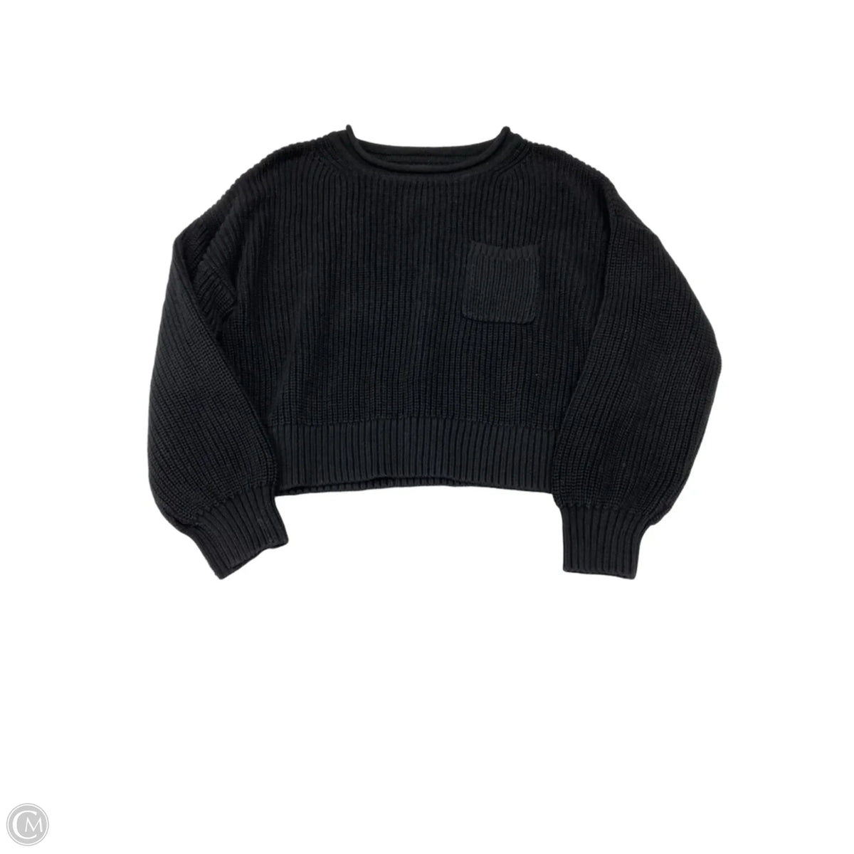 Sweater By Gap In Black, Size: M