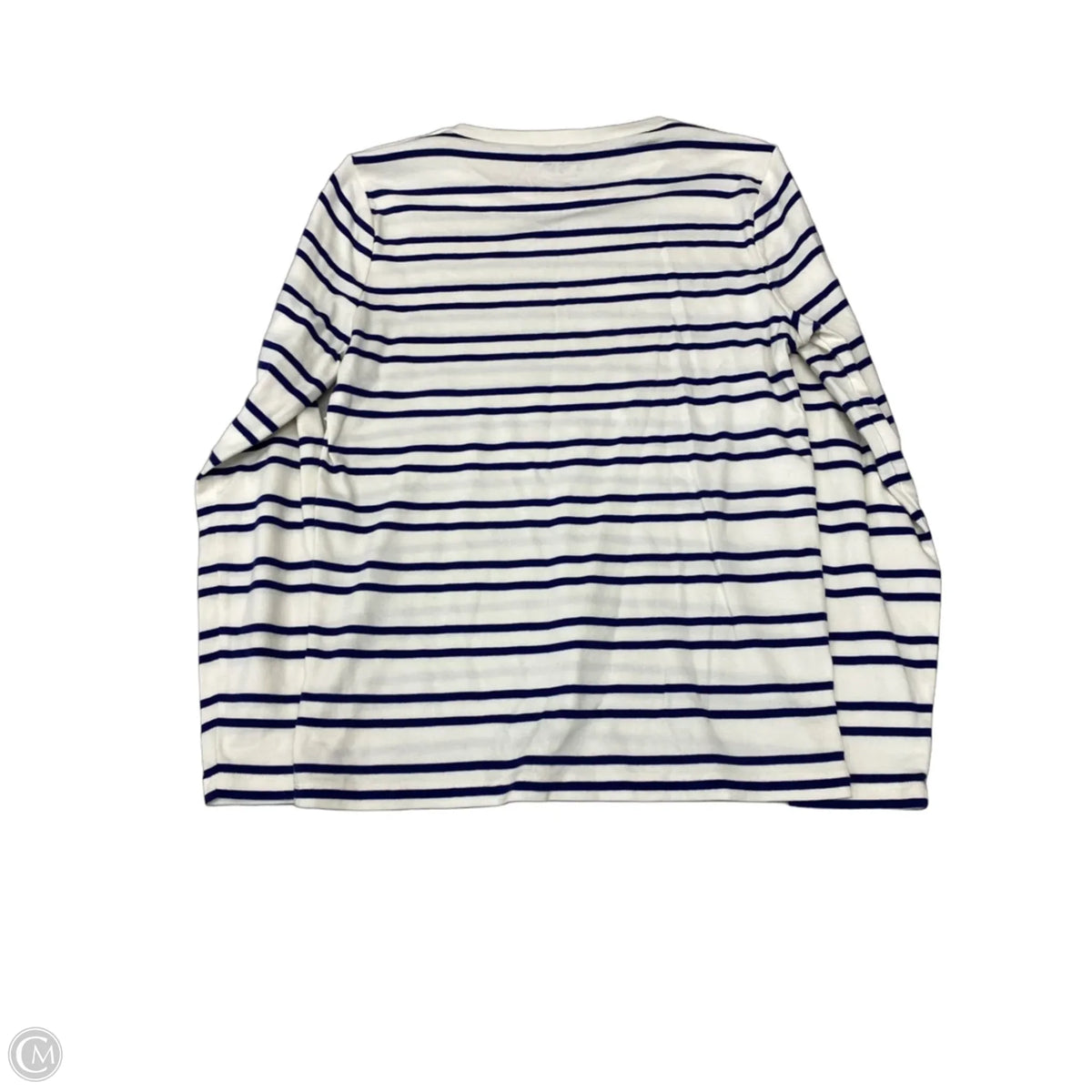 Top Long Sleeve By J. Crew In Striped Pattern, Size: Xl