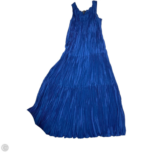 Dress Casual Maxi By Eileen Fisher In Blue, Size: M