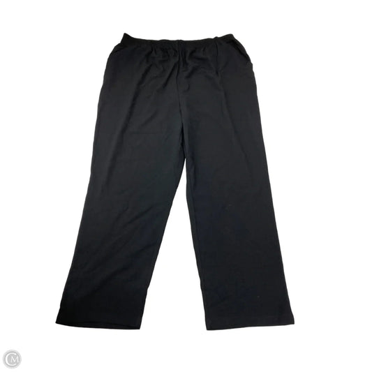 Pants Lounge By Maggie Barnes In Black, Size: 22