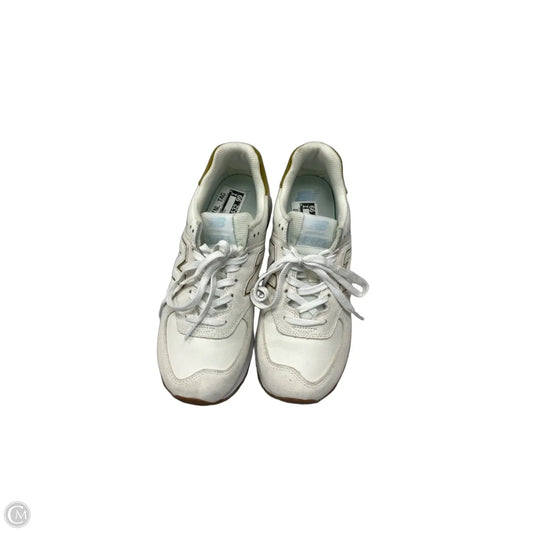 Shoes Athletic By New Balance In White, Size: 10