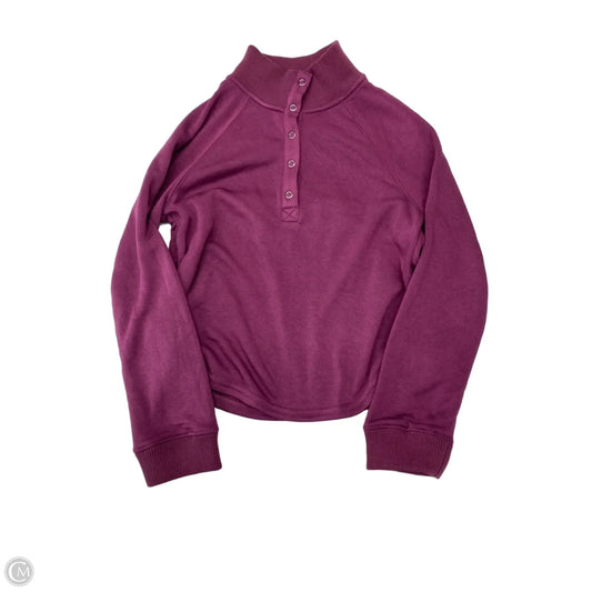 Sweatshirt Collar By Cupio In Purple, Size: M