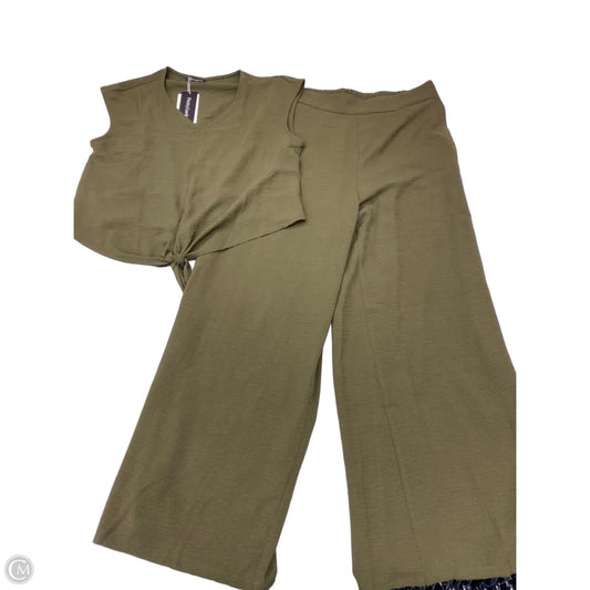 Pants Set 2pc By Prettygarden In Green, Size: L