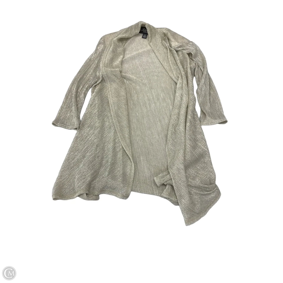 Dress Set 2pc By R And M Richards In Silver, Size: M