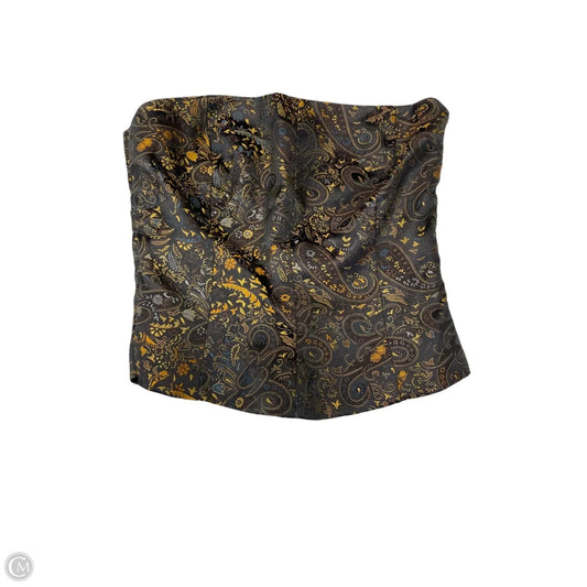 Top Sleeveless By Peck And Peck In Paisley Print, Size: S