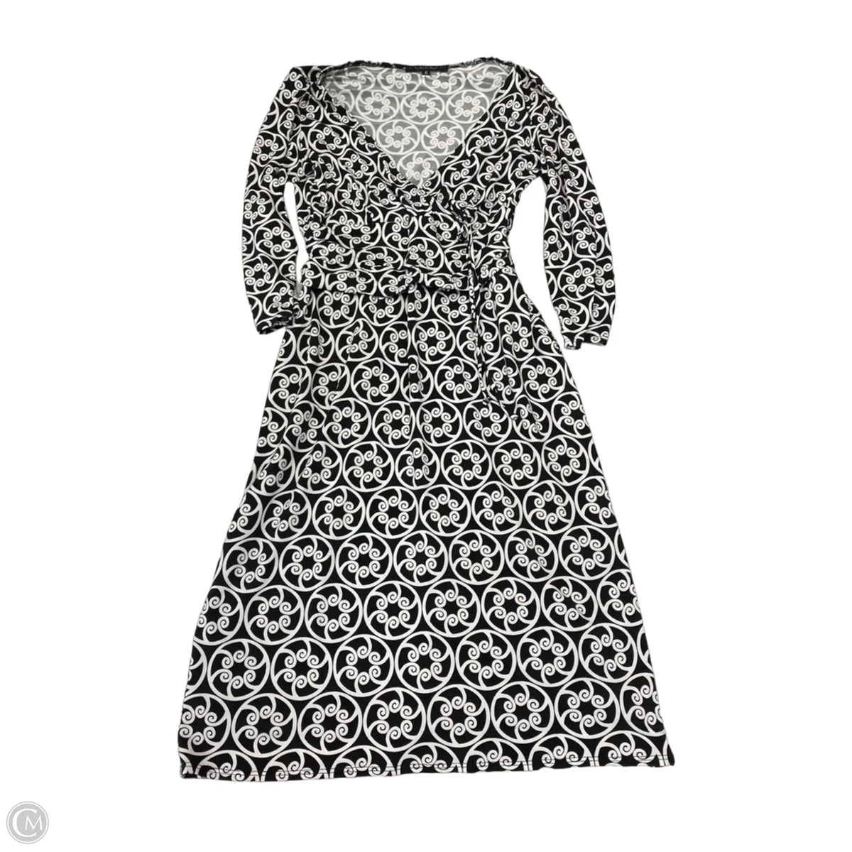 Dress Work By Laundry In Black & White, Size: S