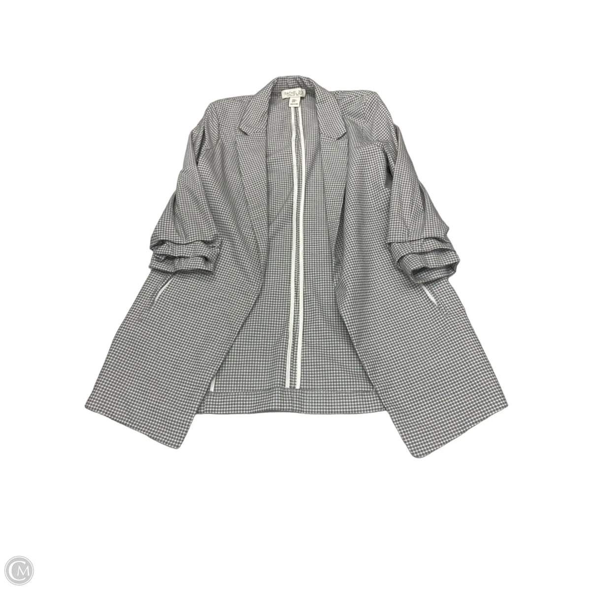 Blazer By Rachel Zoe In Grey, Size: M