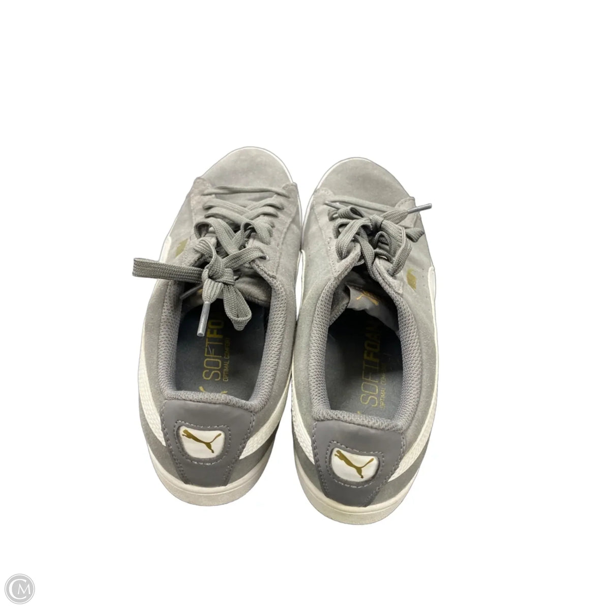 Shoes Sneakers By Puma In Grey, Size: 8