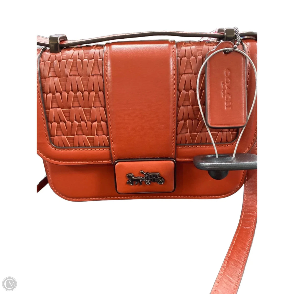 Crossbody Designer By Coach, Size: Small