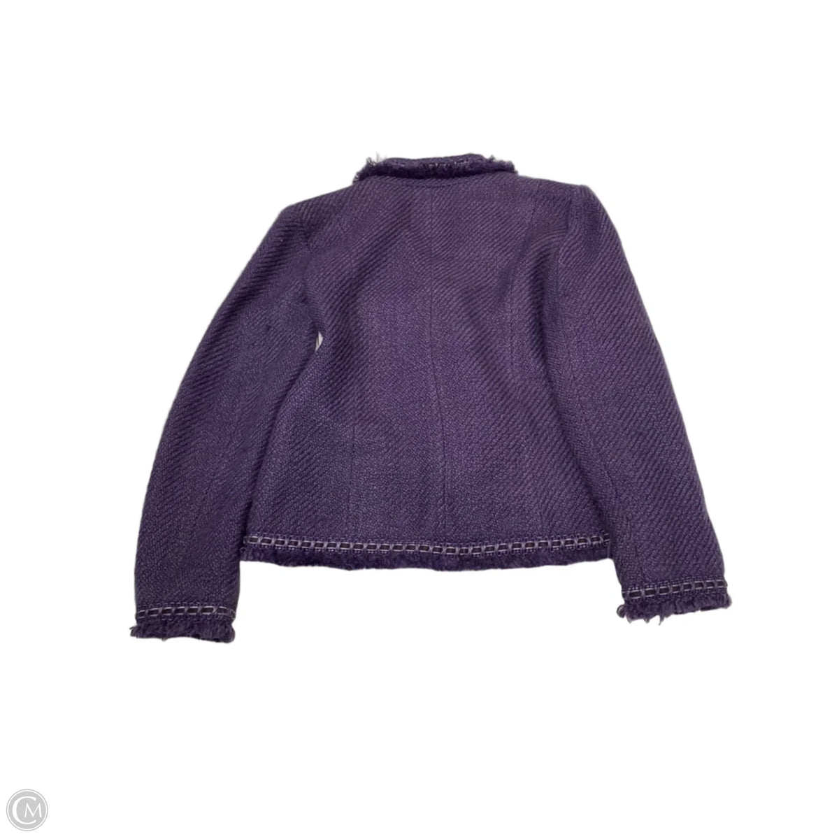 Blazer By Dialogue Qvc In Purple, Size: S