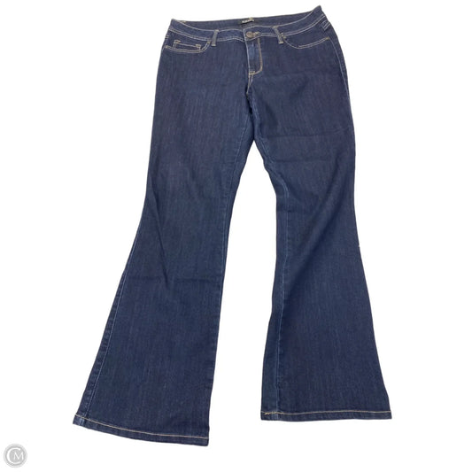 Jeans Flared By Roz And Ali In Blue, Size: 10