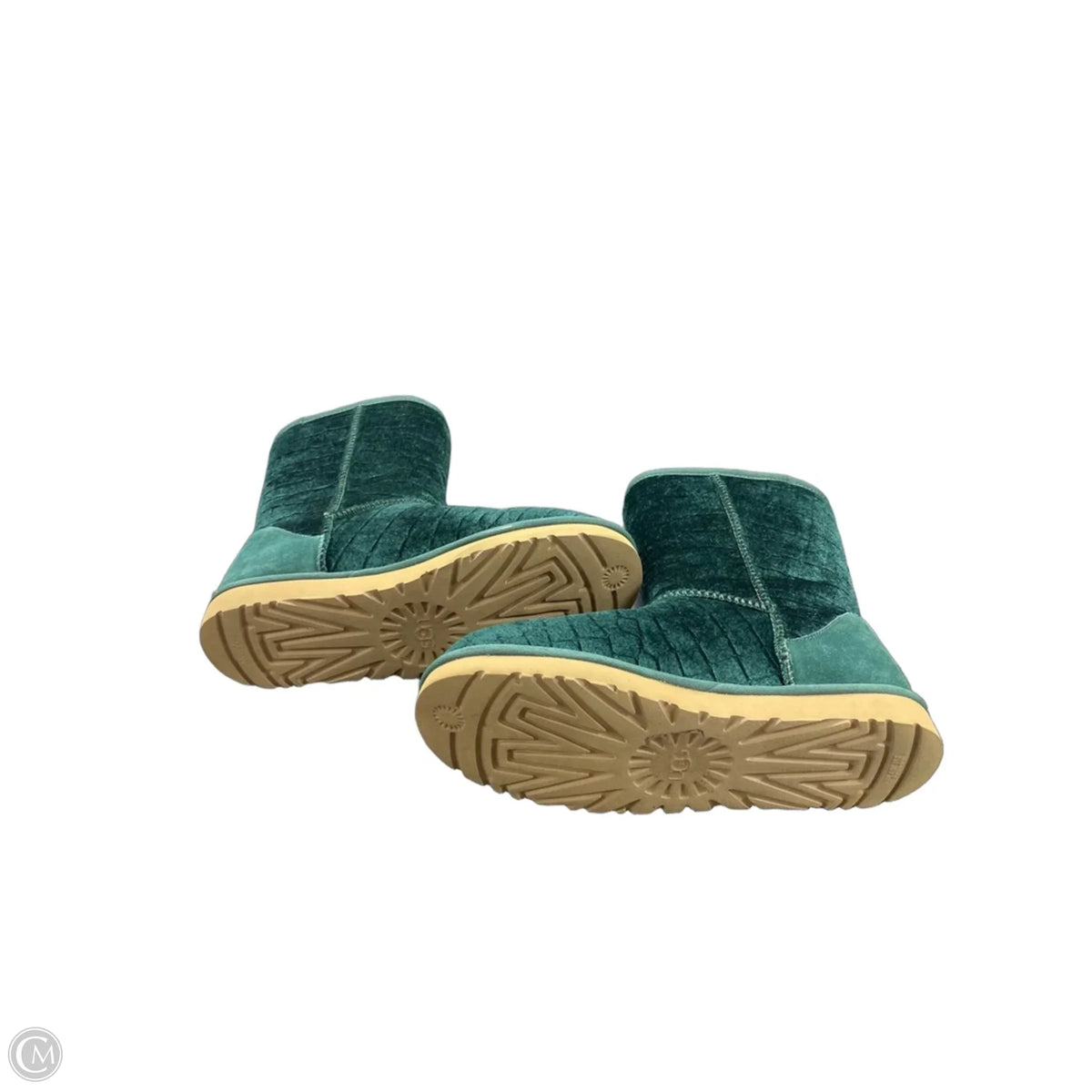 Boots Designer By Ugg In Green, Size: 10