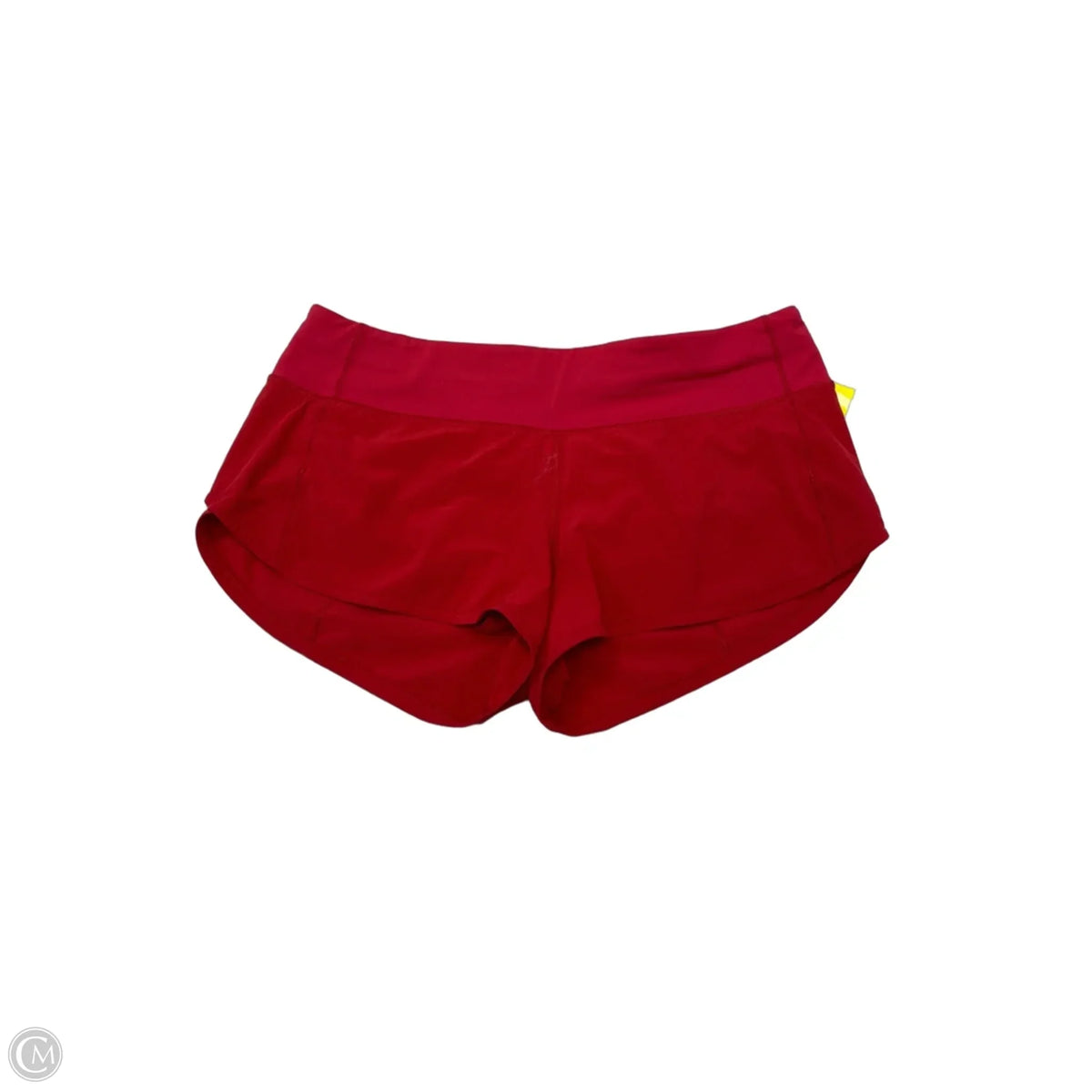 Athletic Shorts By Lululemon In Red, Size: 6