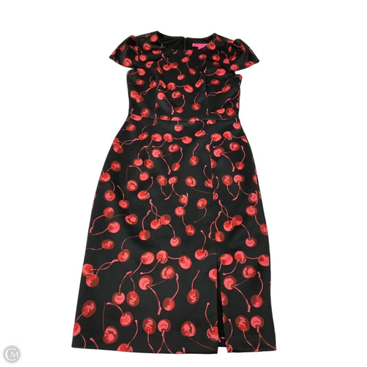 Dress Work By Betsey Johnson In Black & Red, Size: S