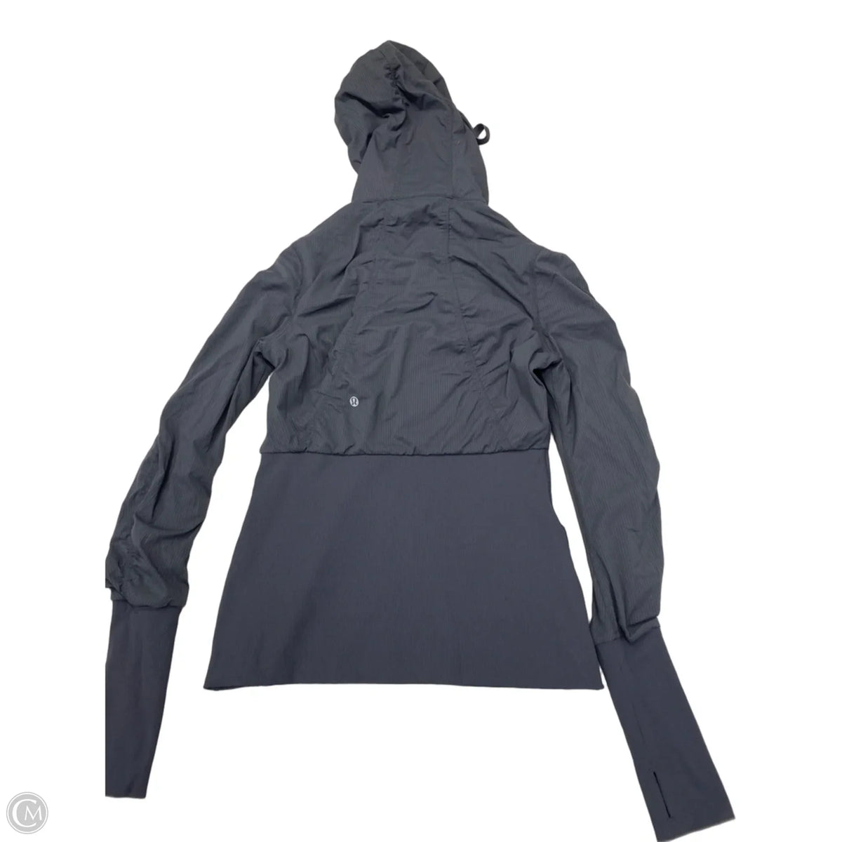 Athletic Jacket By Lululemon In Grey, Size: M