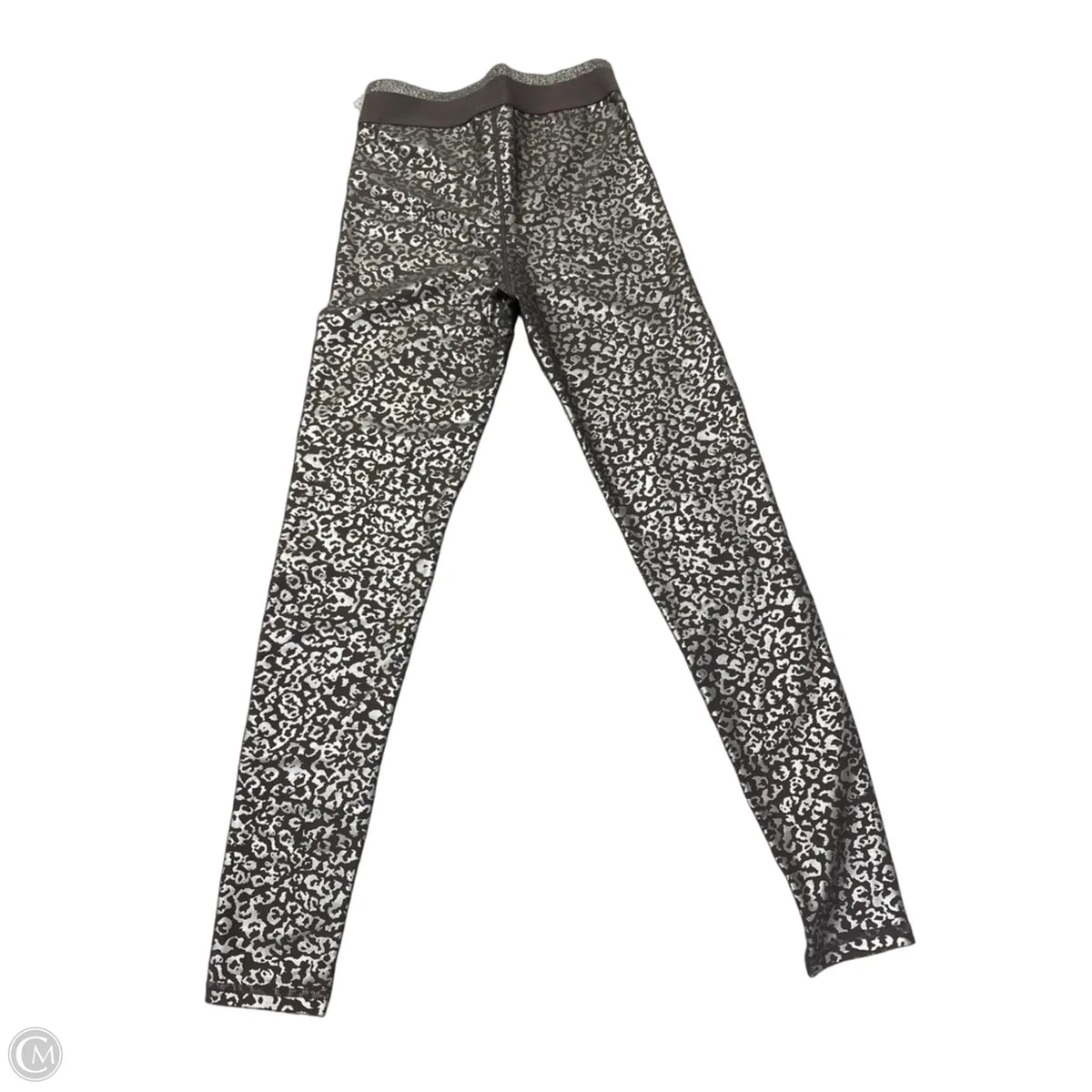 Athletic Leggings By Mono B In Silver, Size: S