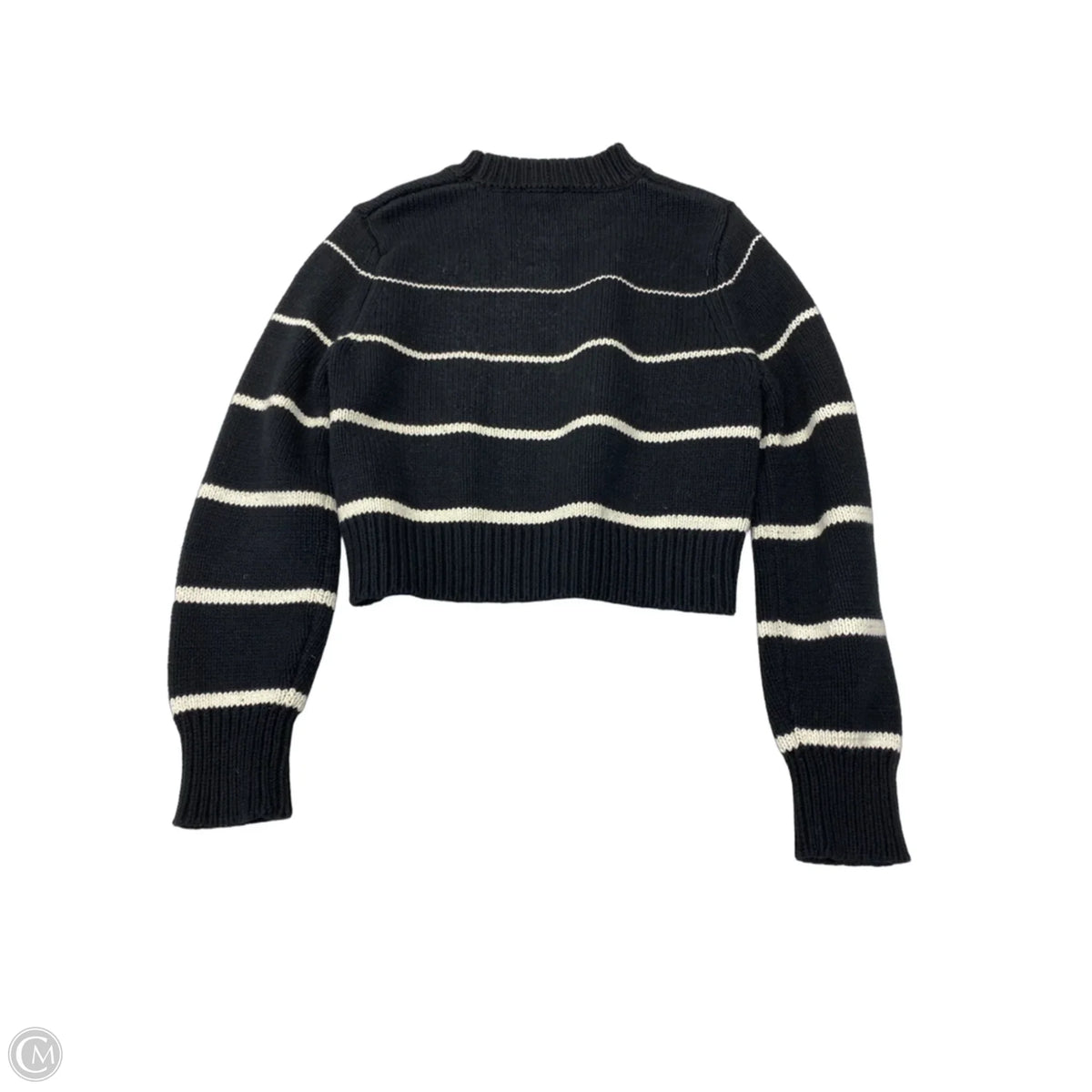 Sweater By Z Supply In Black & White, Size: S