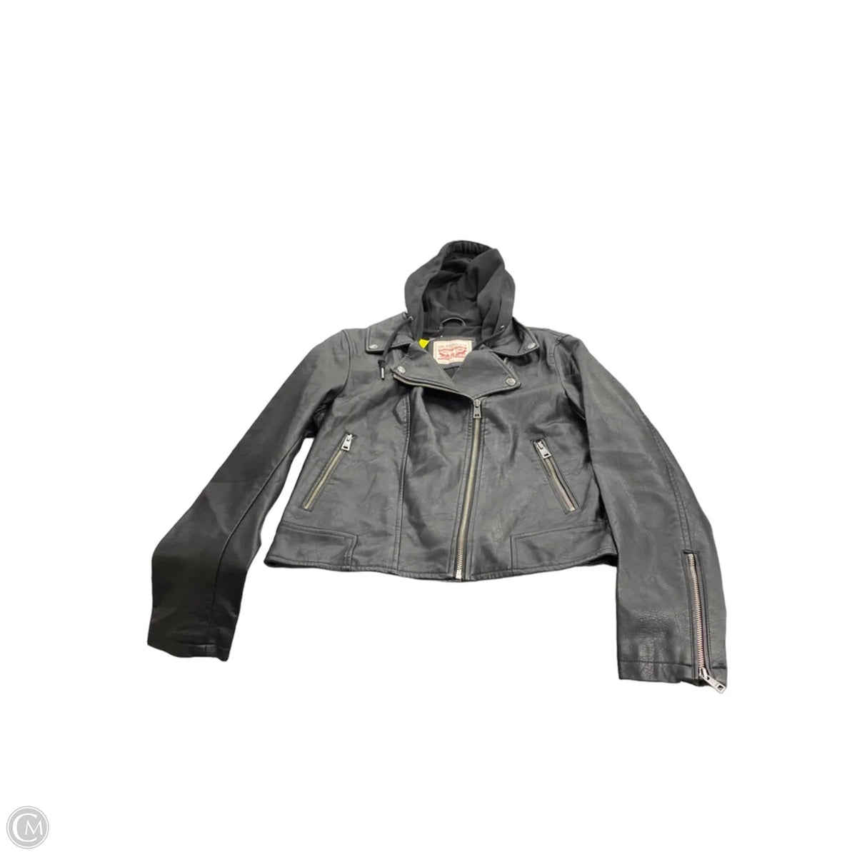 Jacket Moto By Levis In Black, Size: M