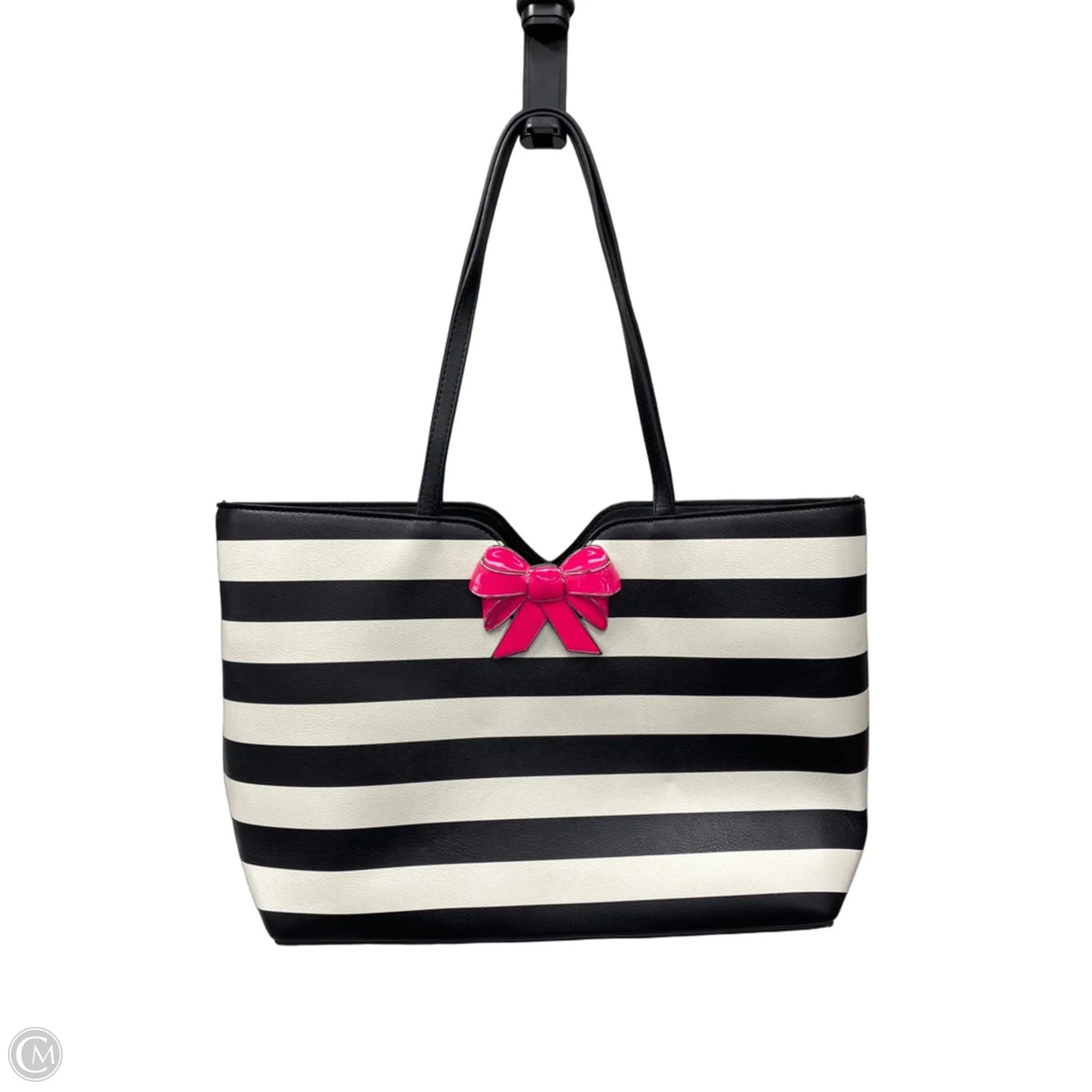 Tote Leather By Betsey Johnson, Size: Medium