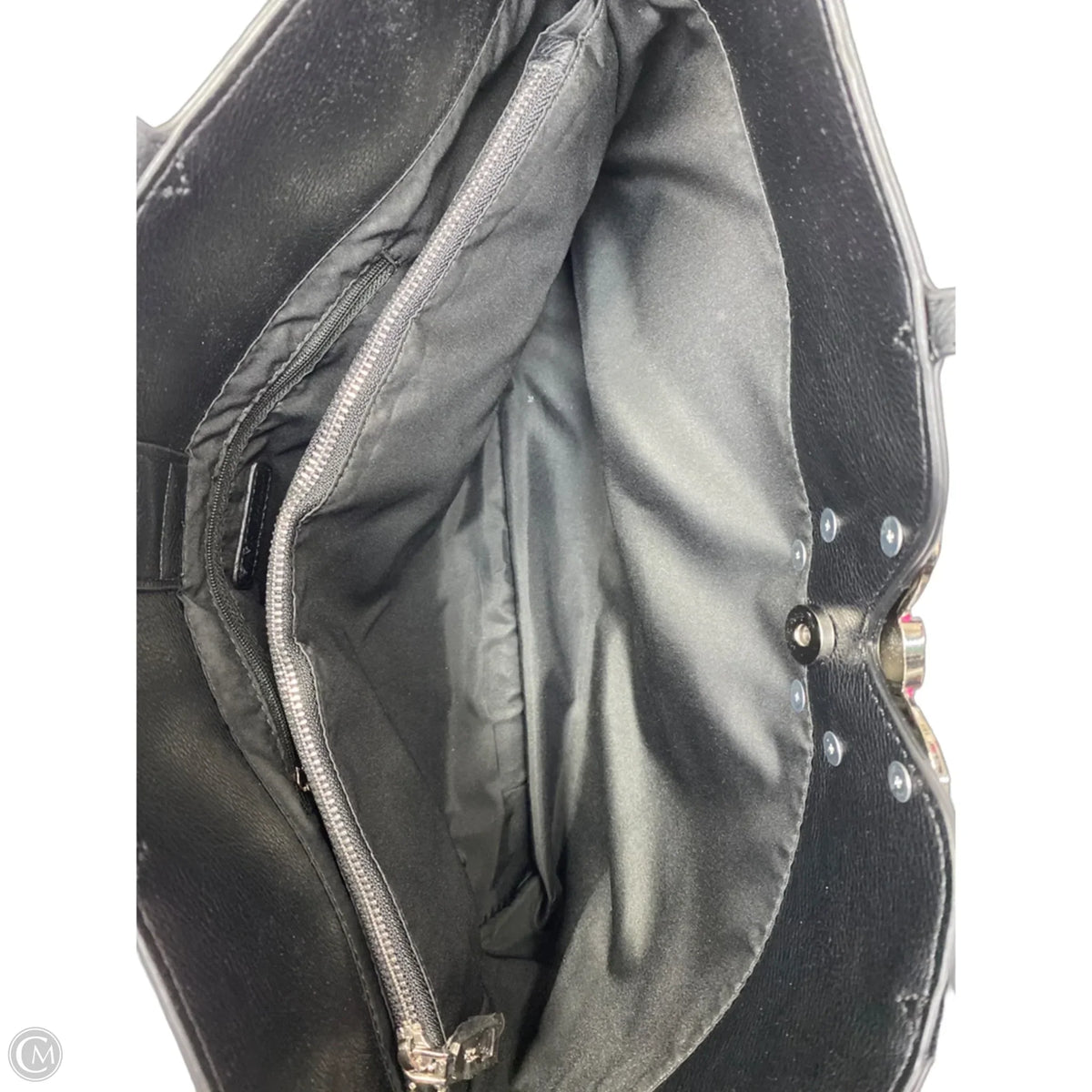 Tote Leather By Betsey Johnson, Size: Medium